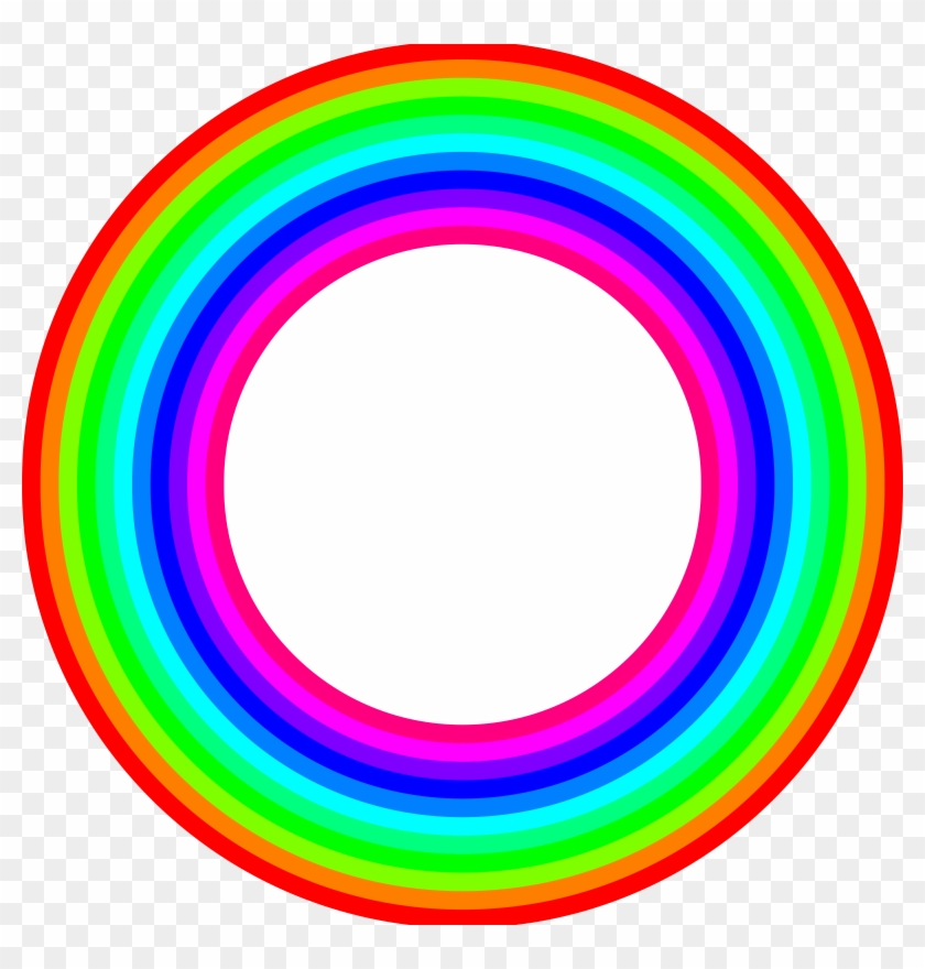 Color Clipart Rainbow - Color #371354