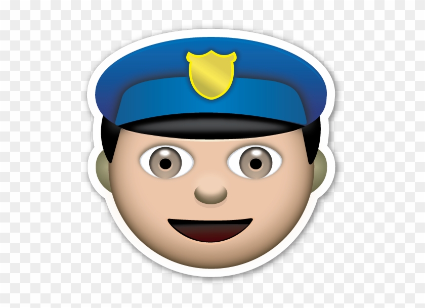 Free To Use Public Domain Police Officer Clip Art - Policeman Emoji #371364