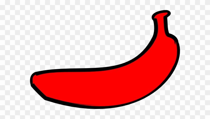 Red Banana Clipart #371381