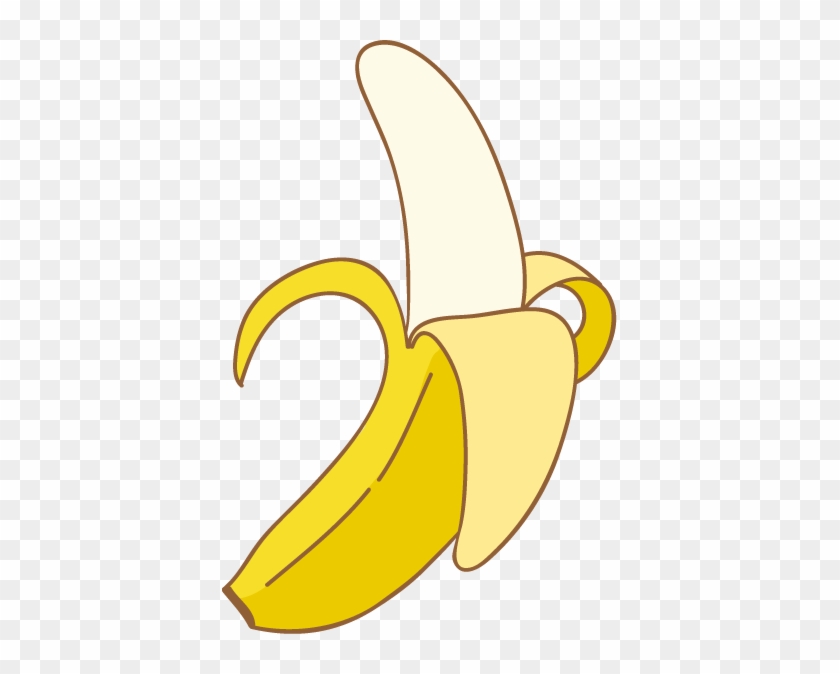 Banana Opened Draw Clipart Png - Banana #371412