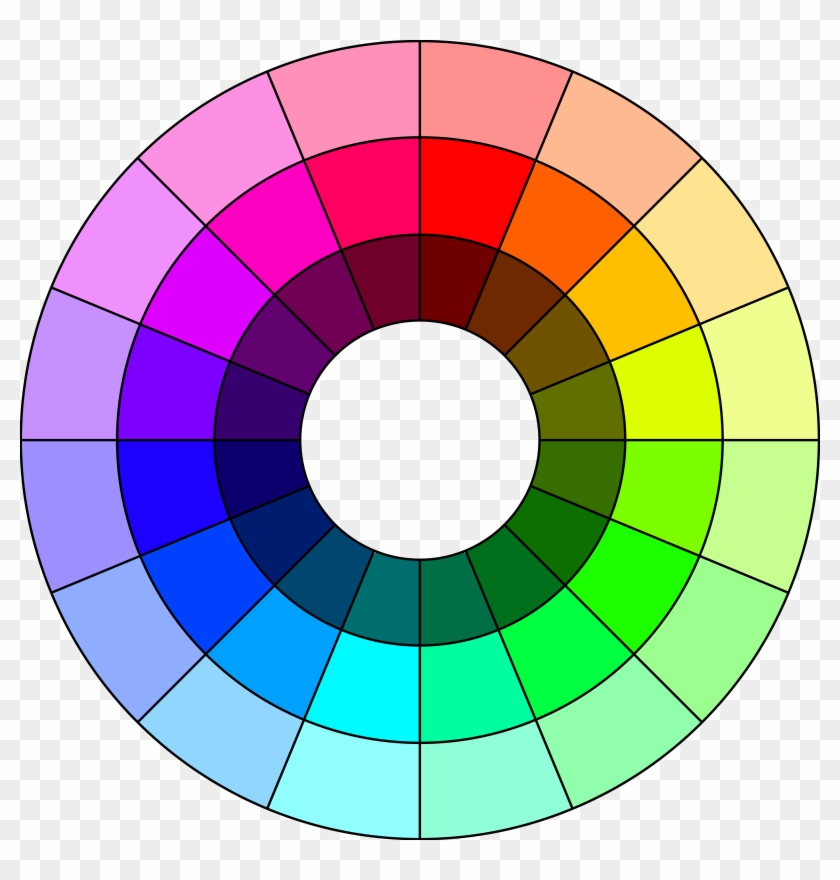 Big Image - Color Wheel 16 Colors #371420