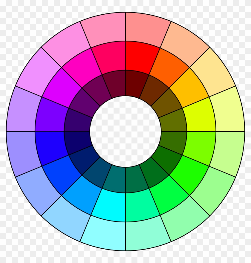 Big Image - Color Wheel 16 Colors #371420