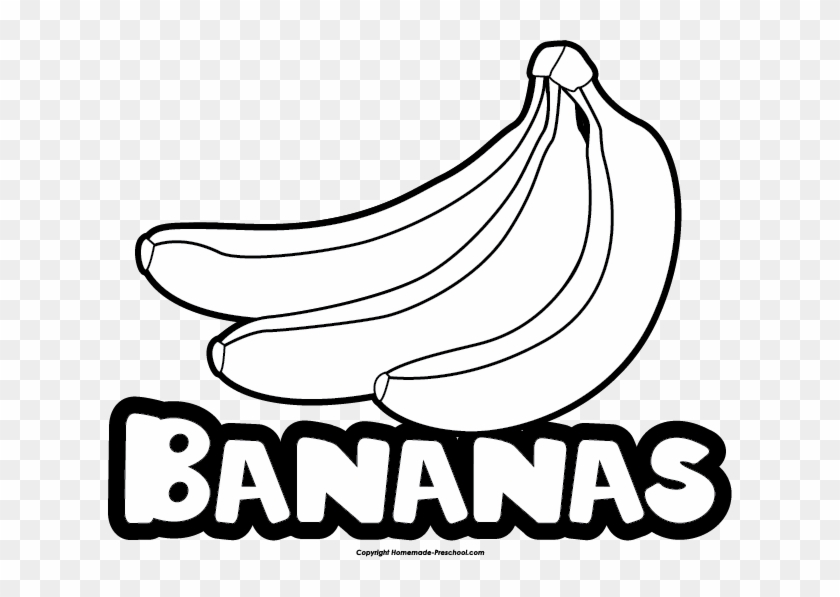 Click To Save Image - Banana For Coloring With Name #371430