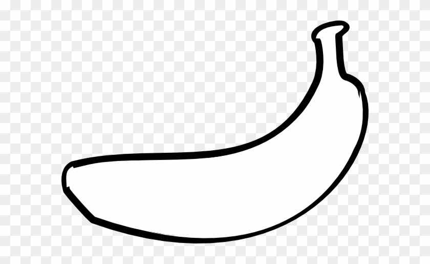 Banana White Vector Png #371445