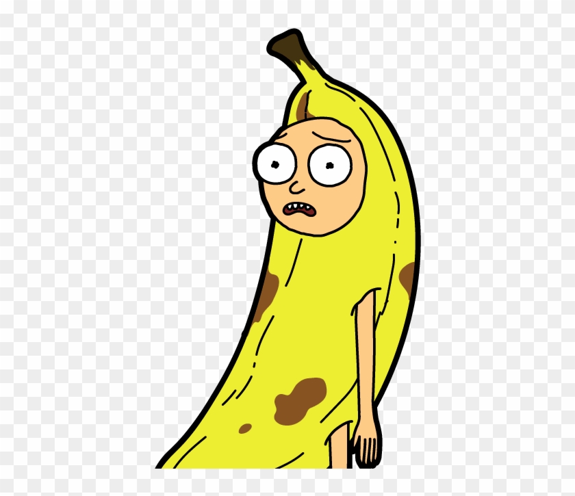 Strawberry Morty - Rick And Morty Banana #371449