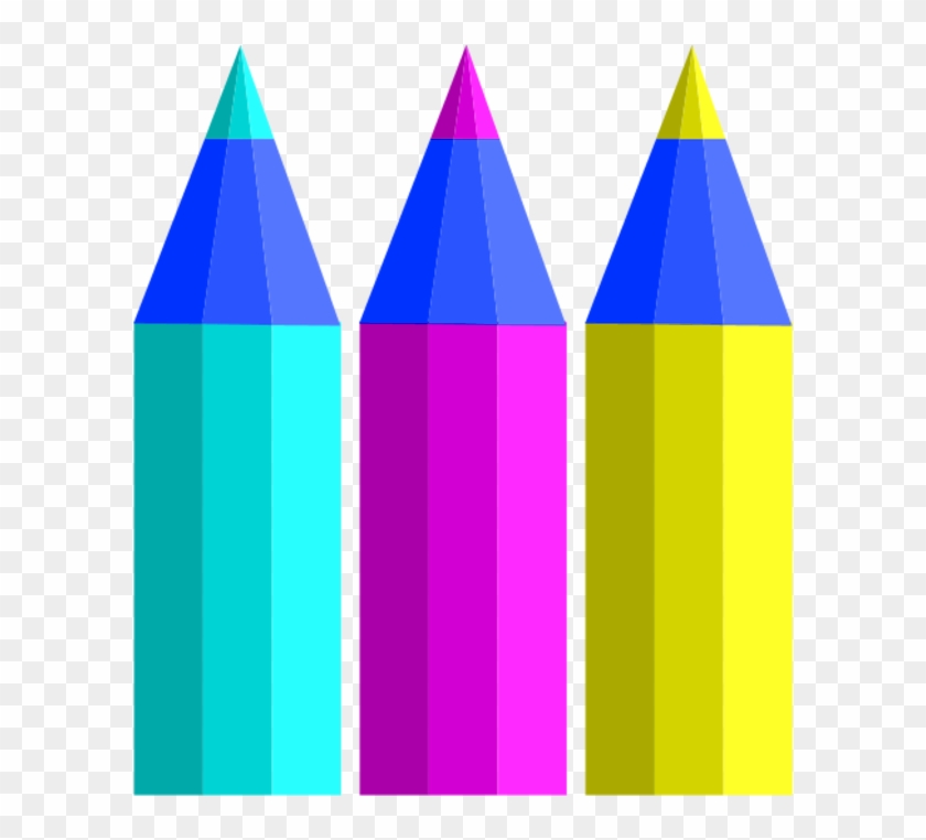 Colored Pencils Clipart - Color Pencils Vectors #371453