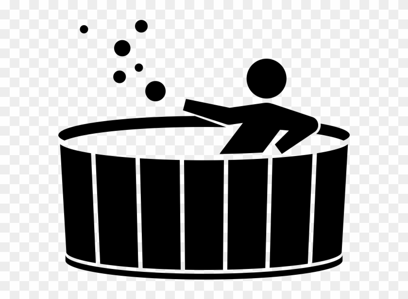 7 Seat Hot Tub / Hydrotherapy Bath / Jacuzzi - Hot Tub Icon #371478