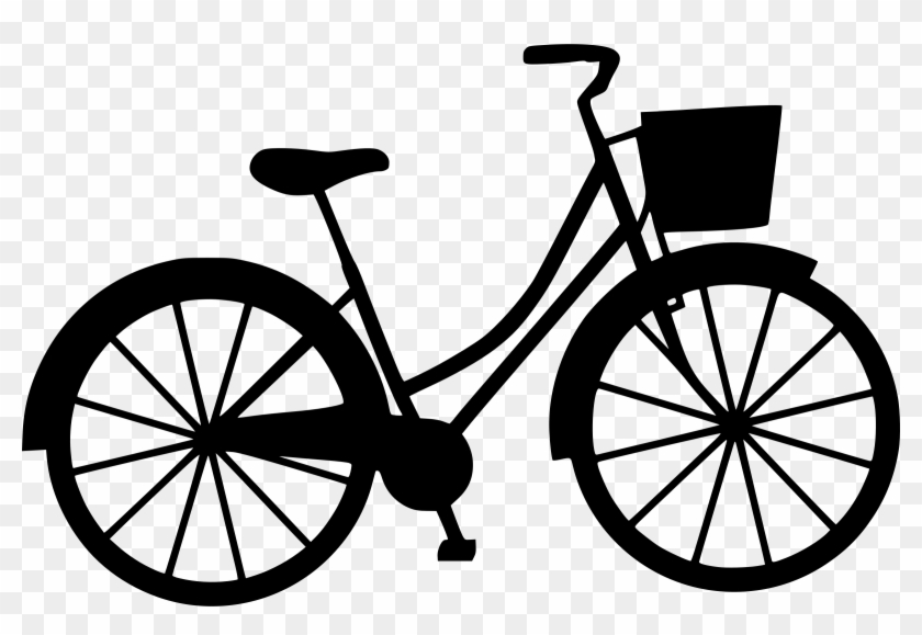 Big Image - Bicycle Clipart Png Basket #371495