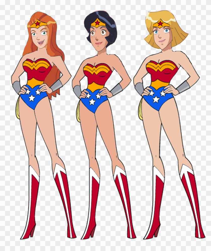 Alex, Clover And Sam As Wonder Woman By Darthranner83 - Clover Sam And Alex #371514