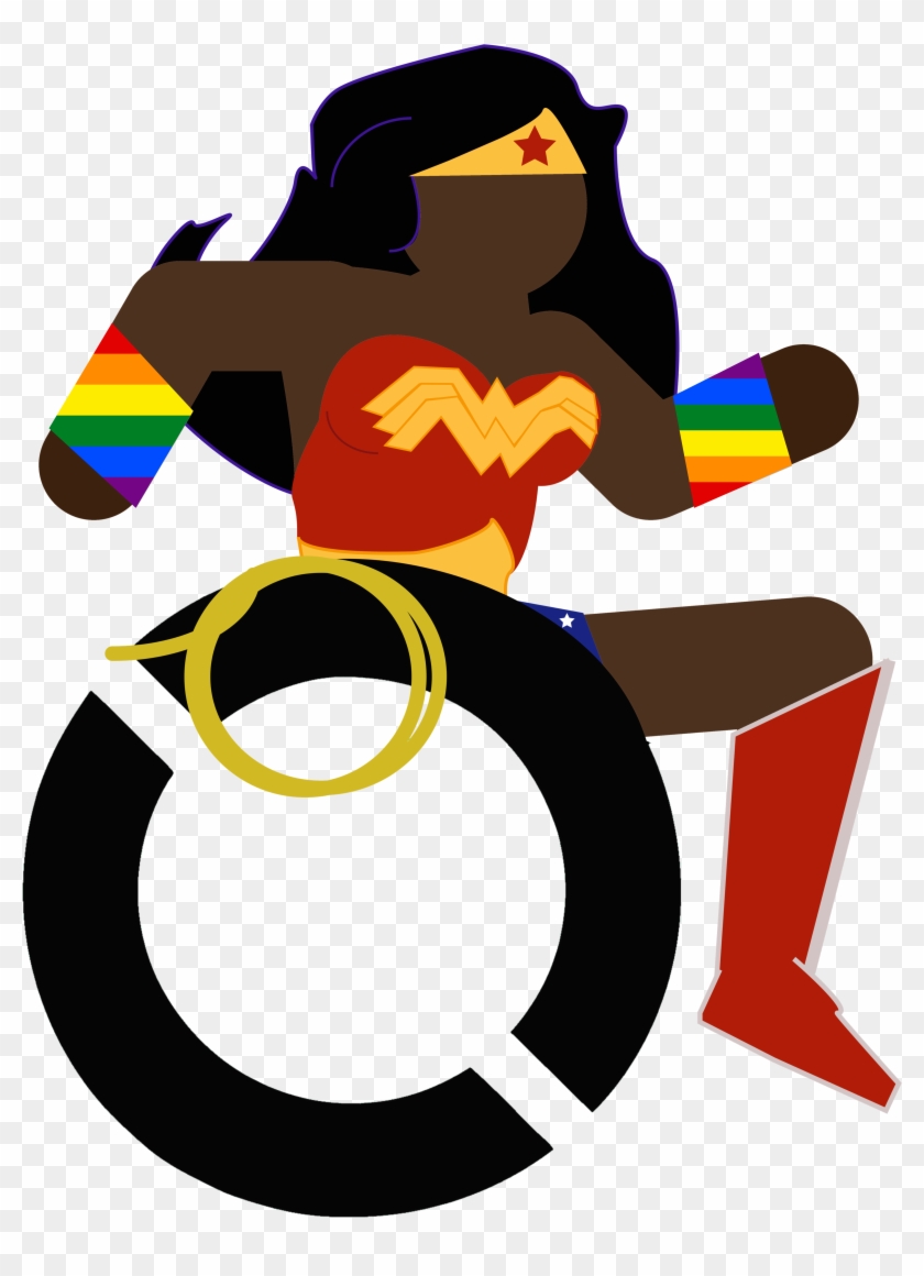 Disabled Black Wonder Woman Copy - Disabled Black Wonder Woman Copy #371579