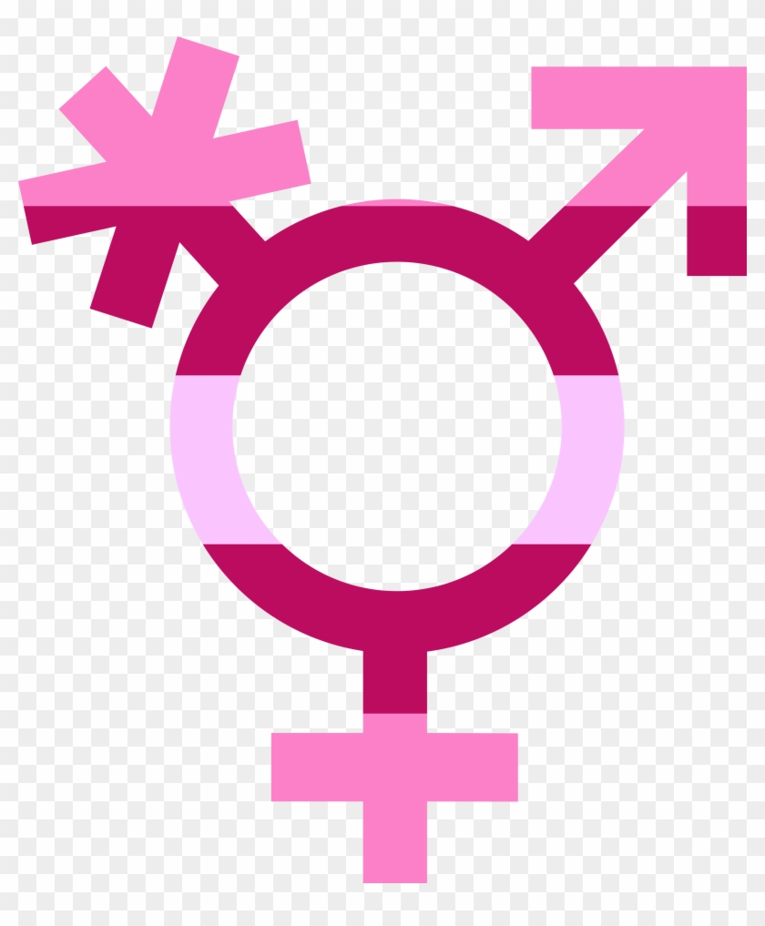 Transgender Symbol By Pride-flags - Trans Symbol #371573