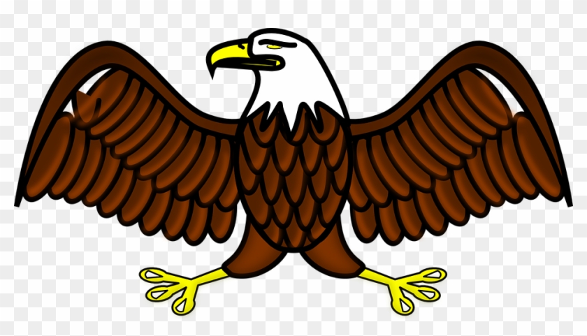 Eagle Mascot Clipart - Bald Eagle Clipart #371619