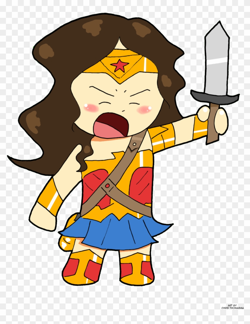 Chibi Wonder Woman Gal Gadot - Wonder Woman Chibi Gal Gadot #371665