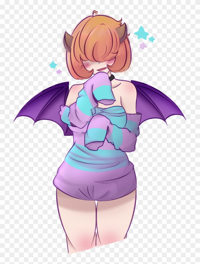 Chubby Dragon Sweaters By Eskamaiden - Cute Chubby Anime Girl #371668