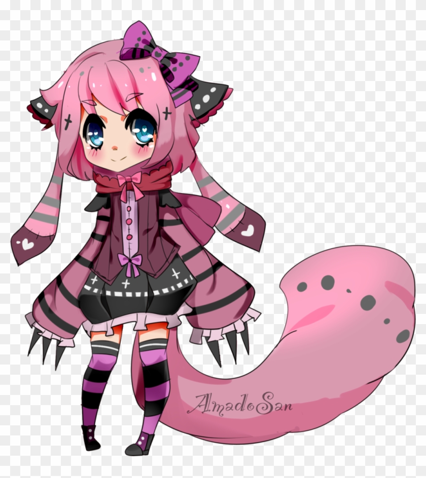 Pastel Goth Anime Girl Clipart - Pastel Goth Anime Character #371686