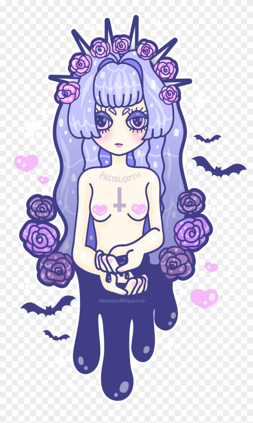 Pastel Goth Anime Girl Clipart - Pastel Goth Deviantart #371716