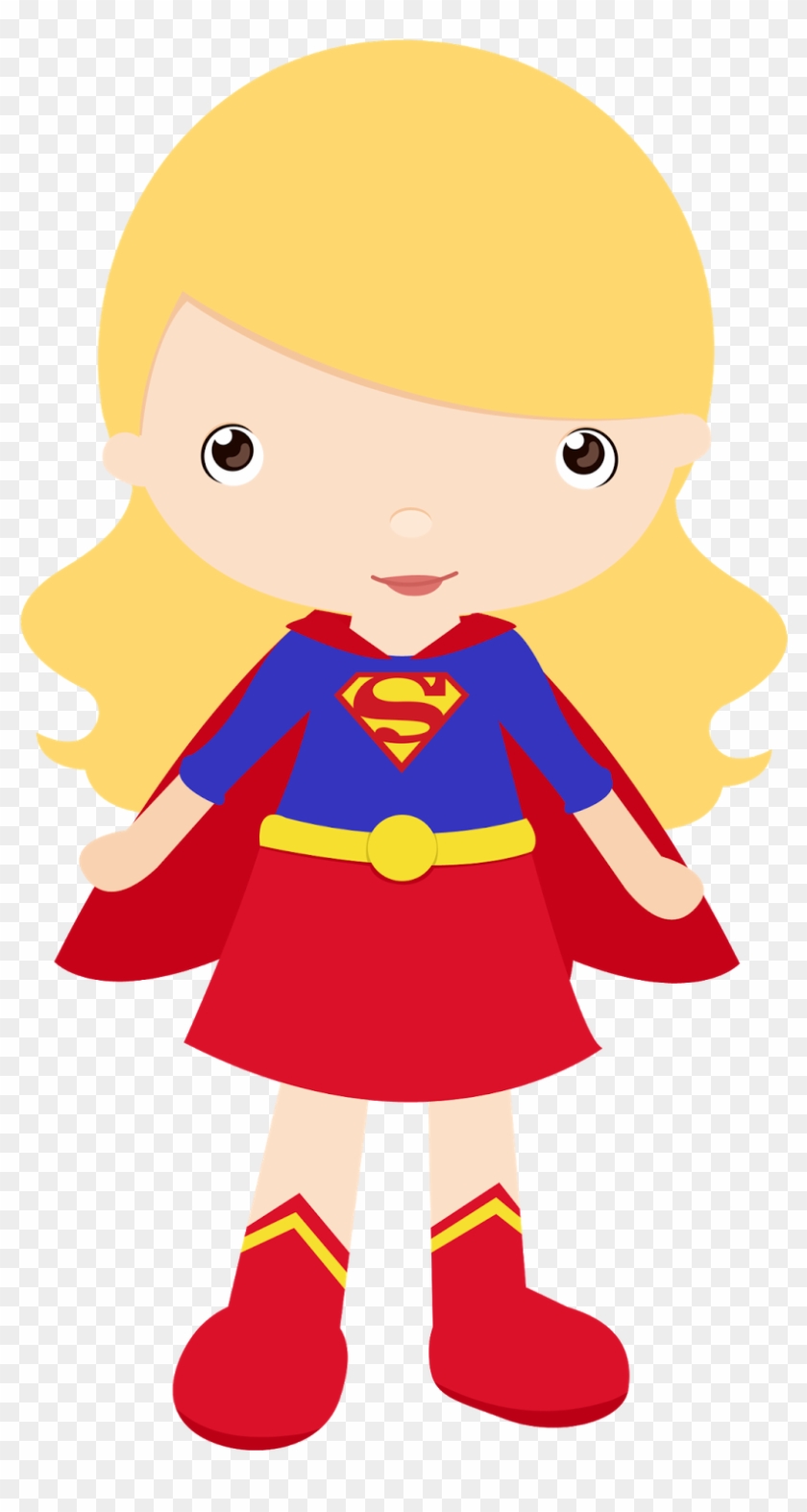 Clipart De Ni&241os Disfrazados Super H&233roes Oh - Heroínas Baby #371730