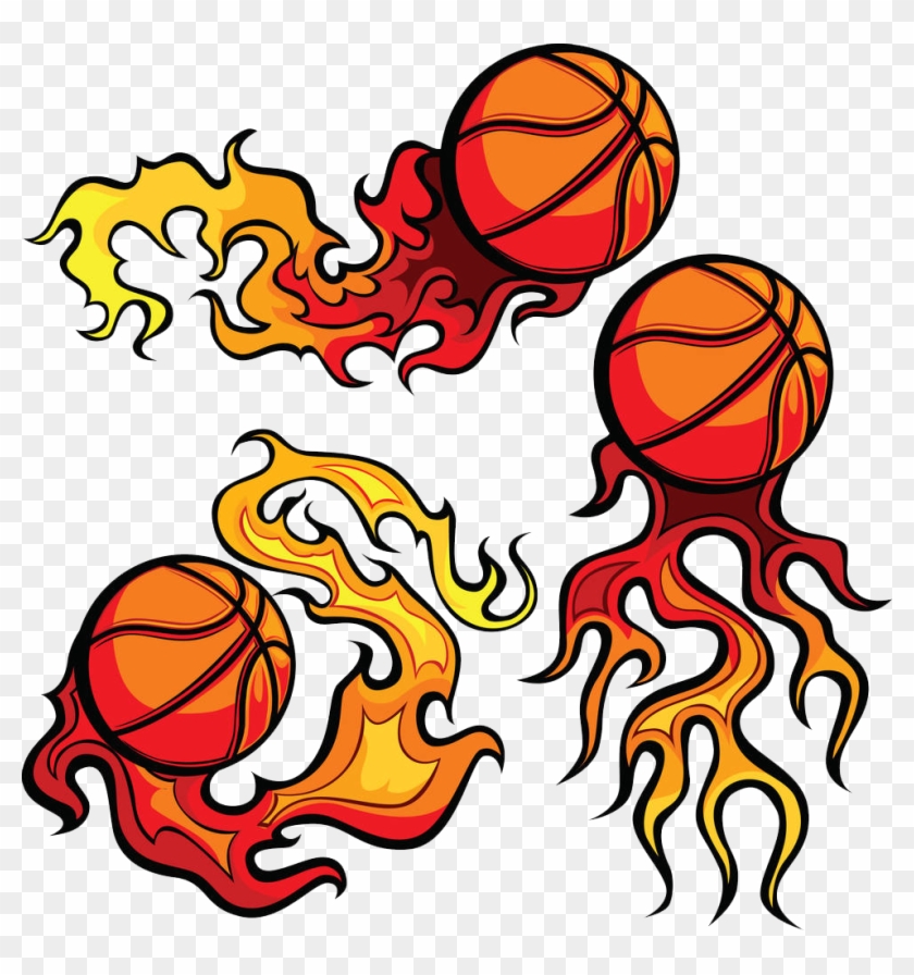 Volleyball Flame Royalty-free Clip Art - Volleyball Flame Royalty-free Clip Art #371925