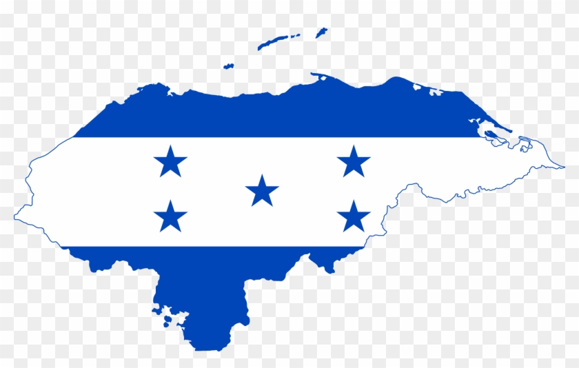 Download Flag Map Of Honduras Flags 2011 Clip Art Svg Openclipart Honduras Flag And Map Free Transparent Png Clipart Images Download
