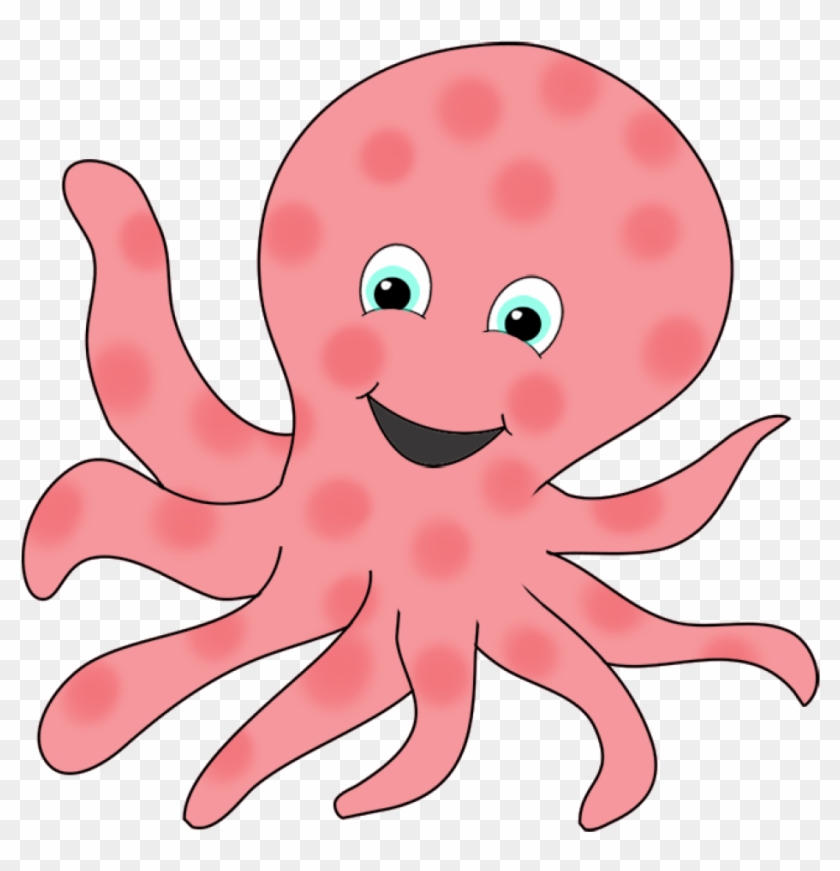Octopus Clipart Clipart Clip Art For Students - Pink Octopus Clip Art #371926