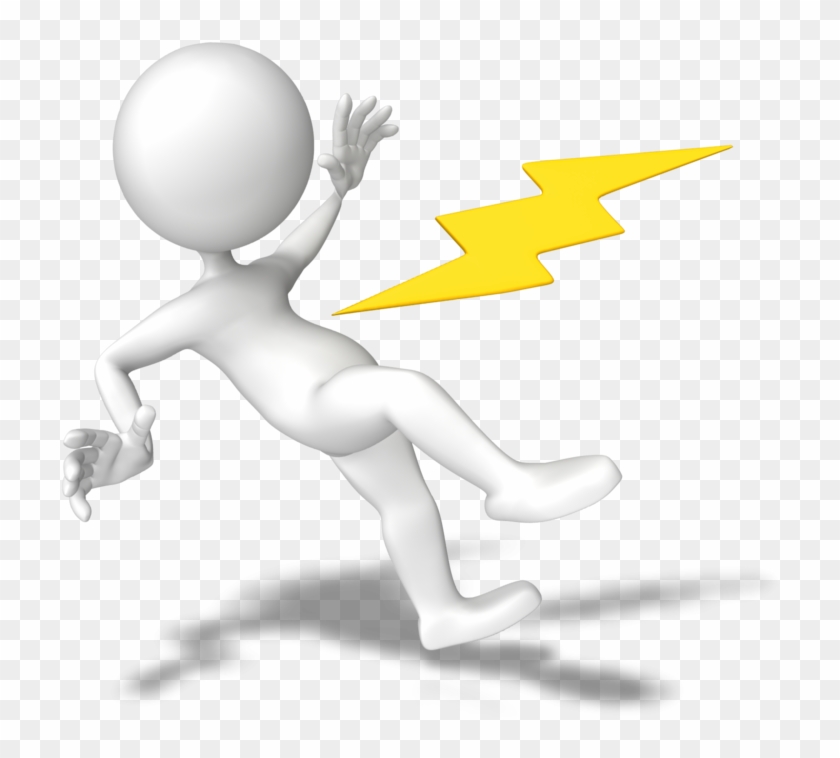 Kilo Electric Man Clipart - Electrical Safety Png #371955