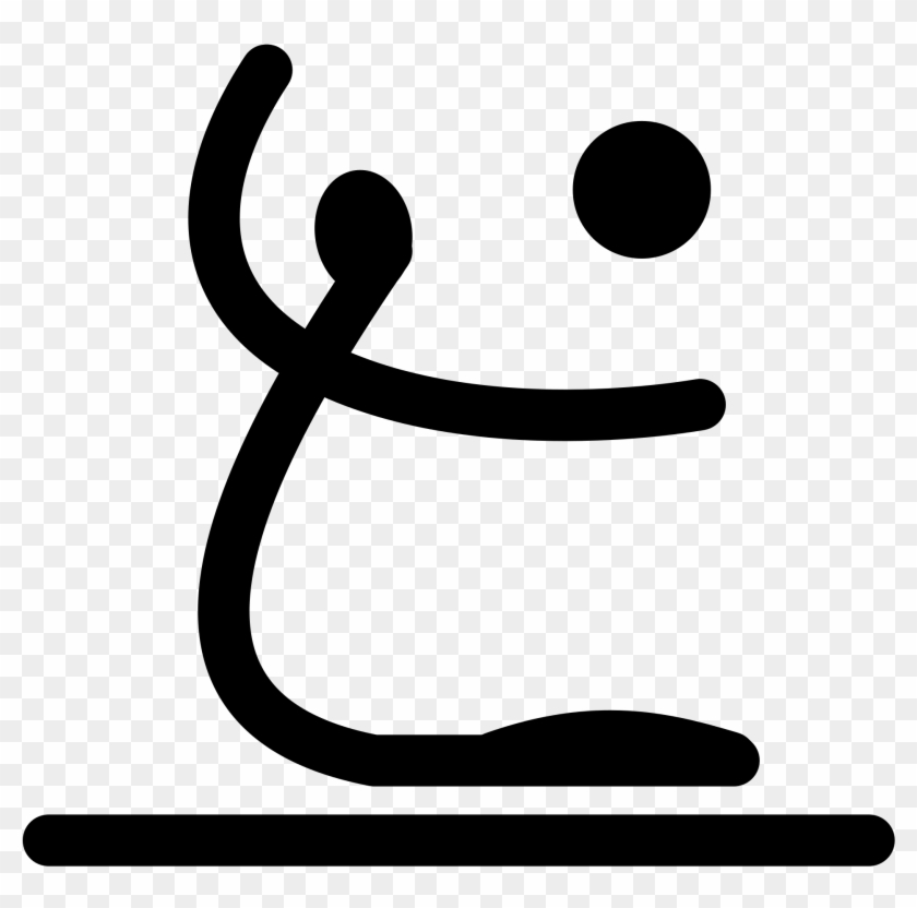 File - Volleyball - Paralympic Pictogram - Svg - Wikimedia - Sitting Volleyball Pictogram #372046