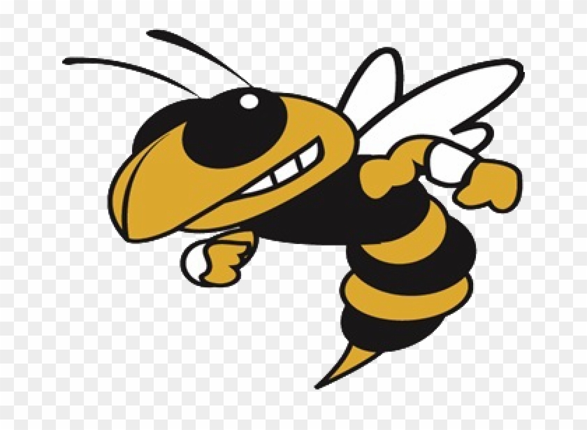 Hornet Clipart Volleyball - Georgia Tech Yellow Jackets #372055