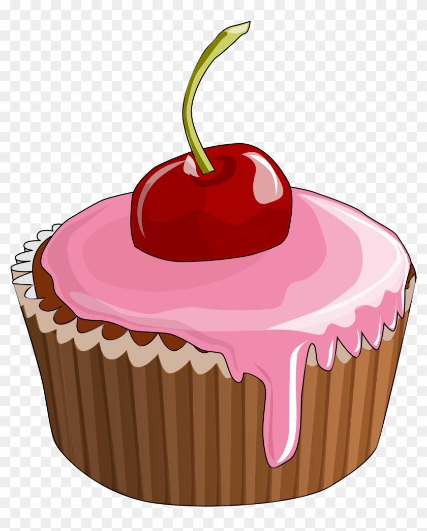 Cupcake Clipart Free Cupcake Clipart Free Large Images - Cartoon Cupcake Transparent #372111