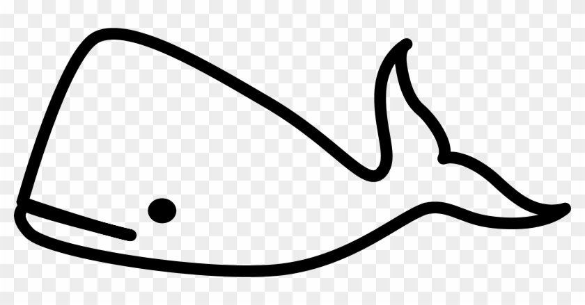 Get Notified Of Exclusive Freebies - Outline Of A Whale #372155