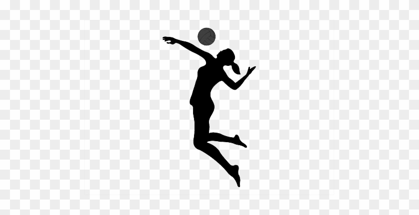 Volleyball Png File - Volleyball Silhouette #372166