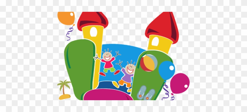 Bounce House Clip Art Free - Fun Day Poster Template #372189