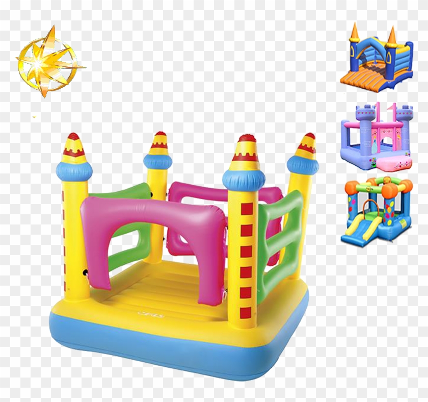 2018 Inflatable Bouncing Castle From China Factory - Castle Bounce Houses By Bestway - Castle Bouncer #372215