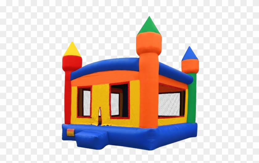 Commercial Grade Castle Bounce House With Blower From - Inflatable #372233