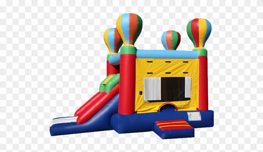 Our Inflatables And Dunk Tank - Ez Sports Combo Bounce House Png #372250