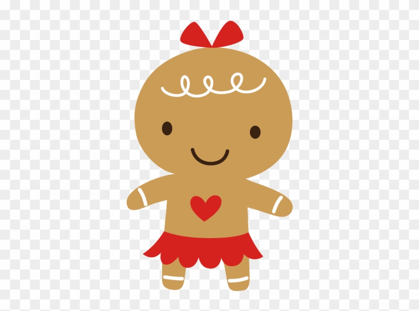 Cute Gingerbread Cliparts - Clip Art Gingerbread Girl #372282