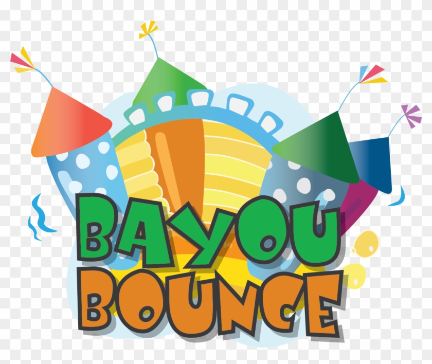 Bayou Bounce Logo - Bouncy Castle Clip Art #372284
