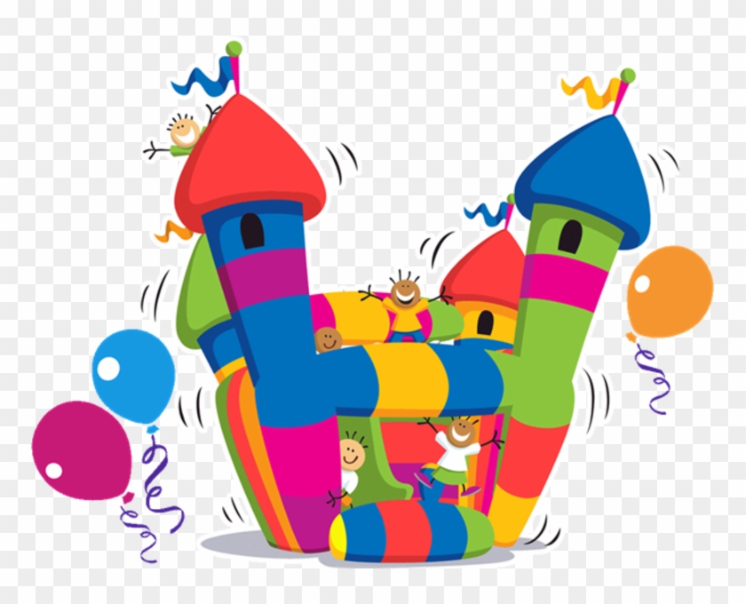 Bouncy Castle Clipart - Bounce House Clip Art #372368