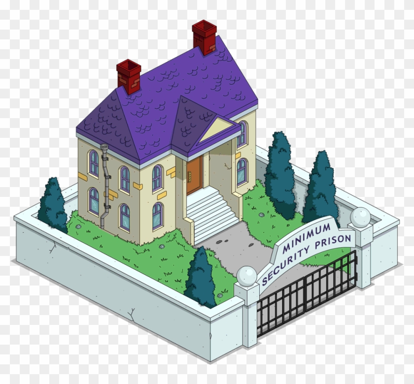 Minimumsecurityprison Transimage - Springwood Minimum Security Prison Simpsons #372405