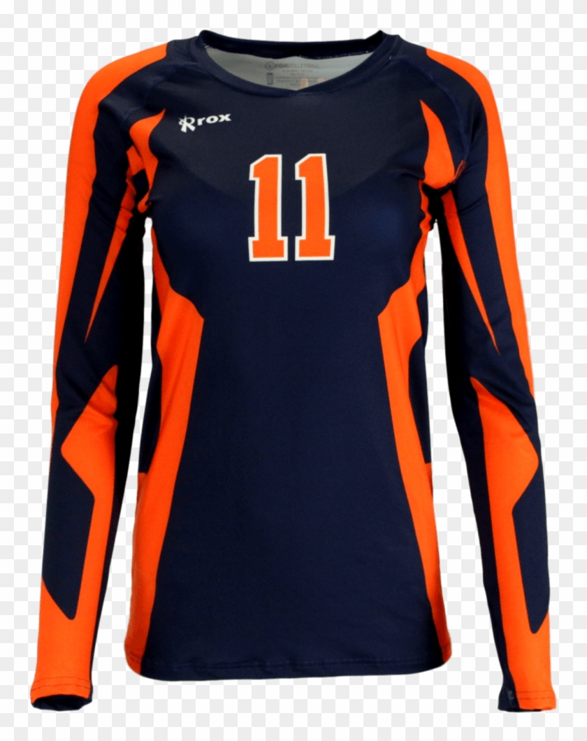Absolute Sublimated Volleyball Jersey - Long-sleeved T-shirt #372459