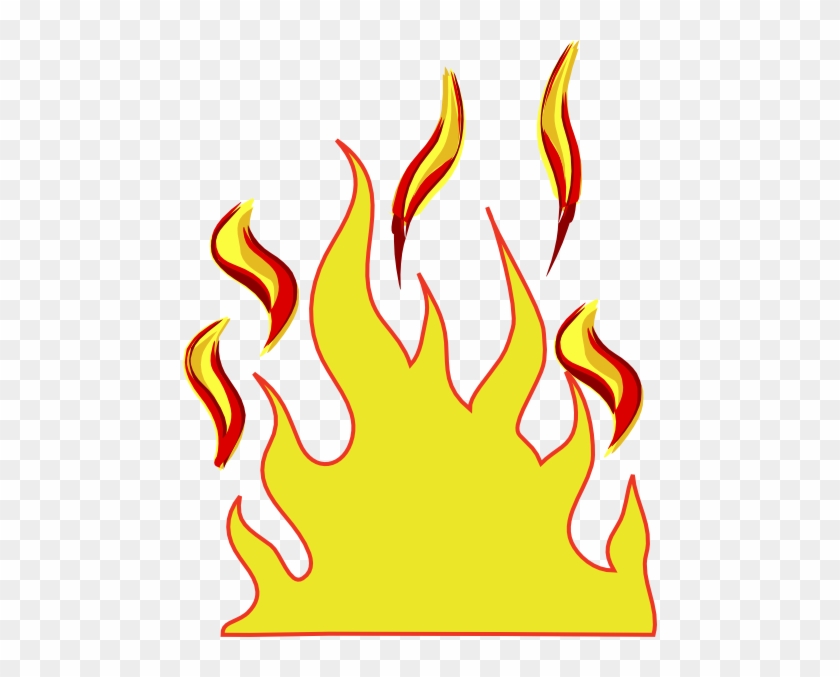 Flames Flame Clip Art Free Free Clipart Images 5 Clipartix - Clipart Flames #372462