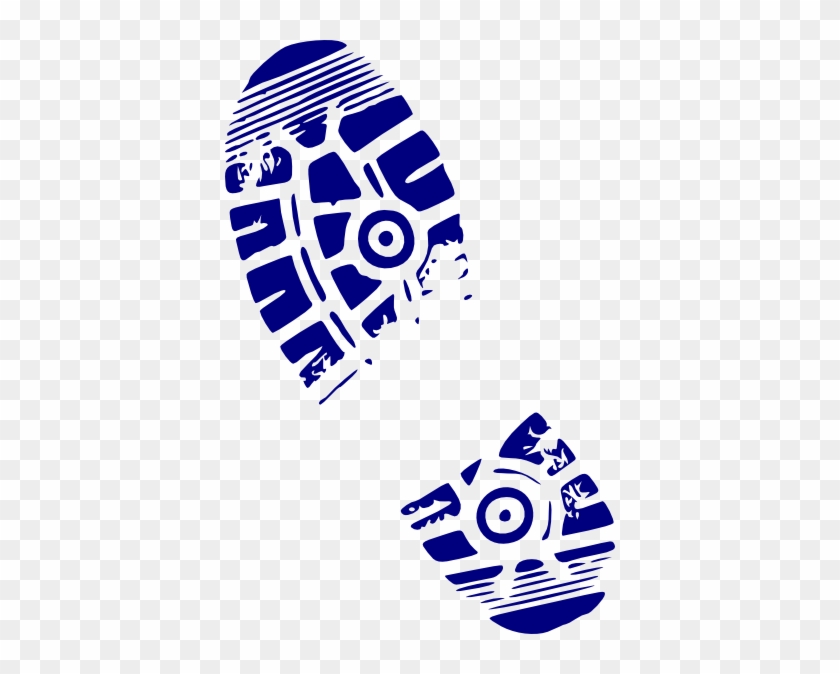 Blue Walking Shoes Clipart - Cross Country Running Shoe #372489