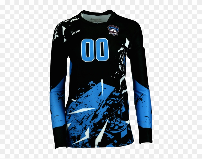 Shattered Women's Sublimated Volleyball Jersey,women's - Sublimated Long Sleeved Jerseys Men #372528