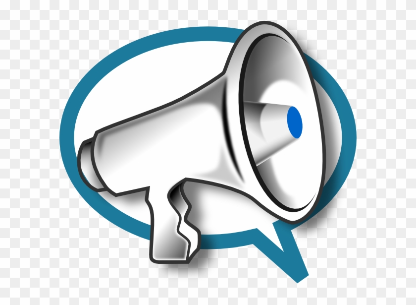 Cheer Megaphone Clip Art - La Voz Del Pueblo #372610