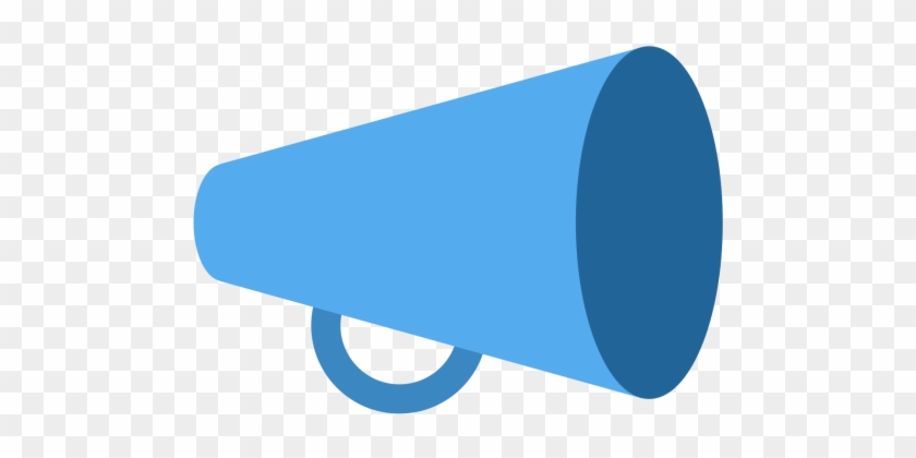 Megaphone, Cheering, Loud, Speaker, Marketing Icon - Megaphone Emoji #372635