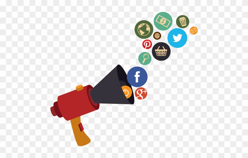 Onollo Features - Social Media Megaphone Png #372661