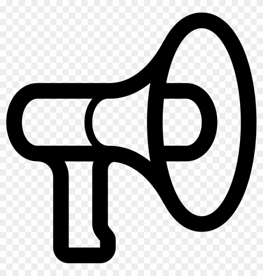 Megaphone Comments - Megaphone Icon Png #372742