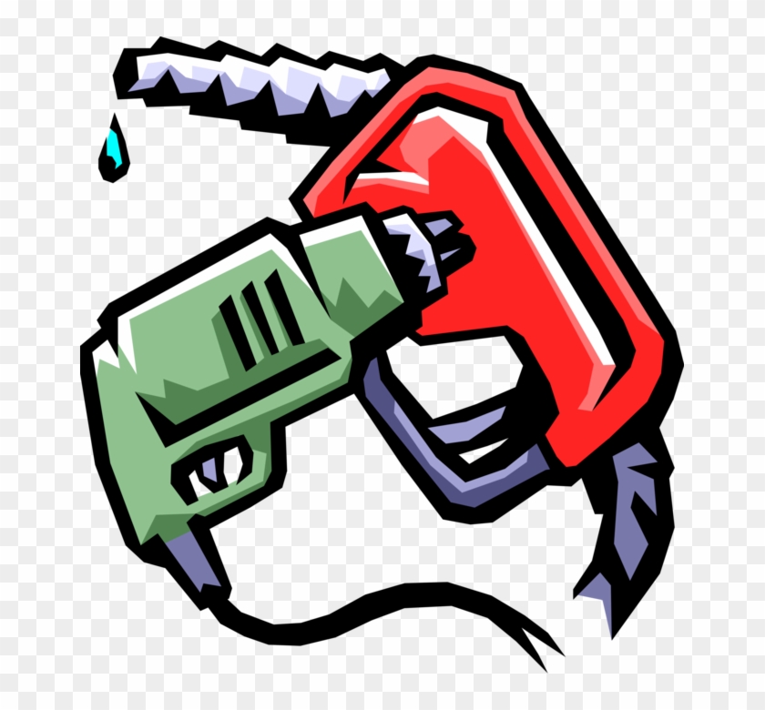 Vector Illustration Of Fossil Fuel Petroleum Gas Service - Vector Illustration Of Fossil Fuel Petroleum Gas Service #372755