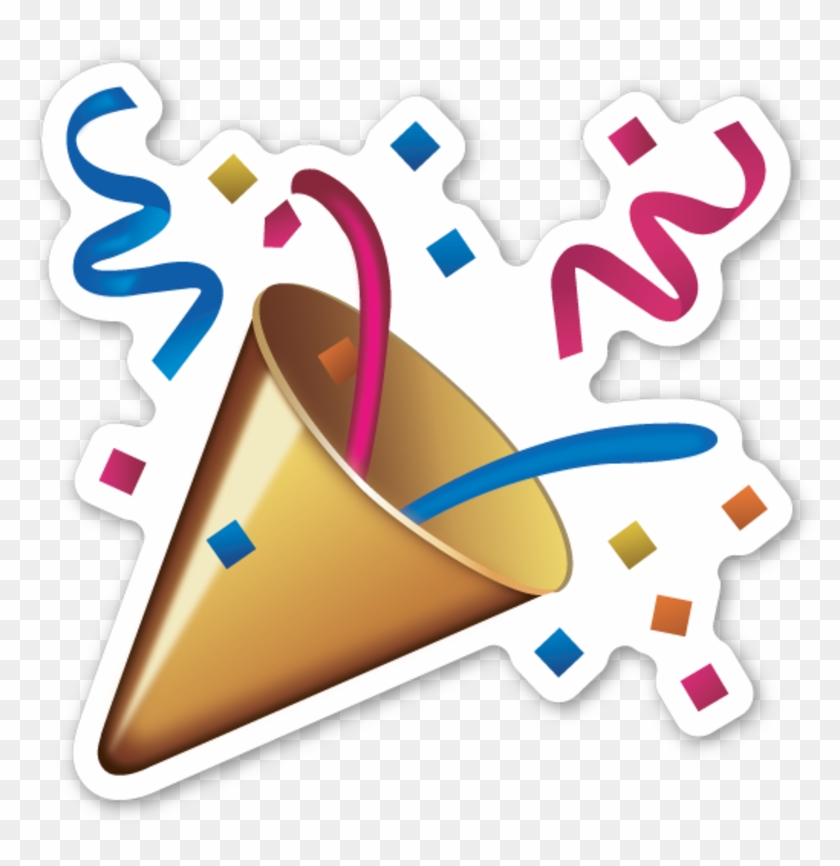 Celebration Clipart Emoji - Emoji Confetti Png #372828