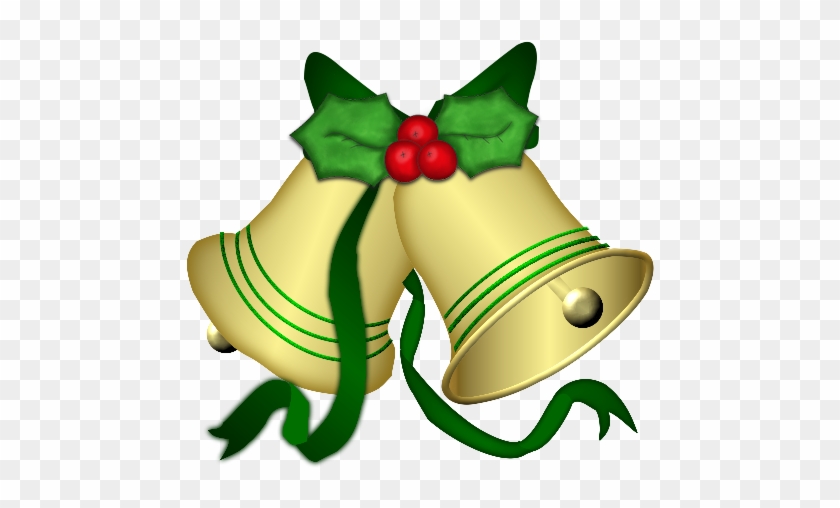 Christmas Bells, Merry Christmas, Le'veon Bell, Clip - Merry Christmas Flowers Png #373180