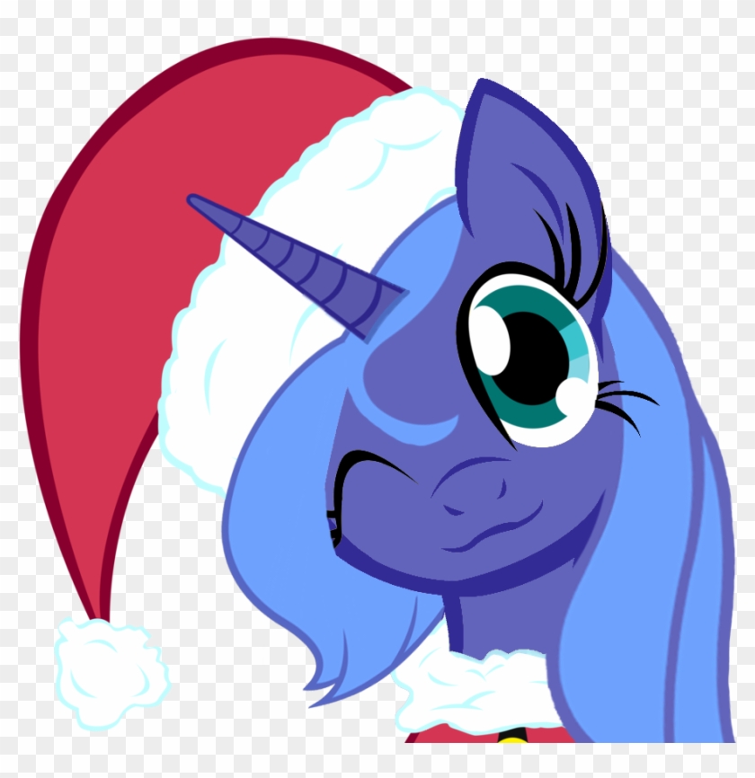 Merry Christmas Princess Luna By Themightysqueegee - My Little Pony Friendship #373197